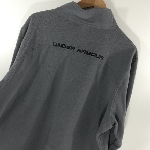 Under Armour Mens 1/4 Zip Fleece Size XXL - Picture 15 of 16